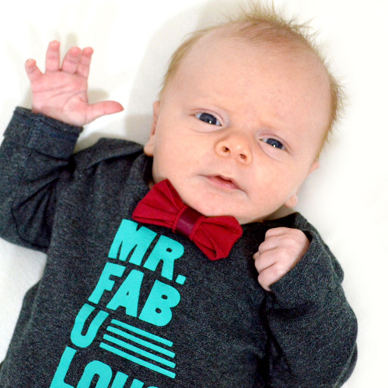 No-Sew Baby Bow Ties