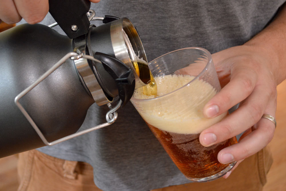 pour fresh drinks every time