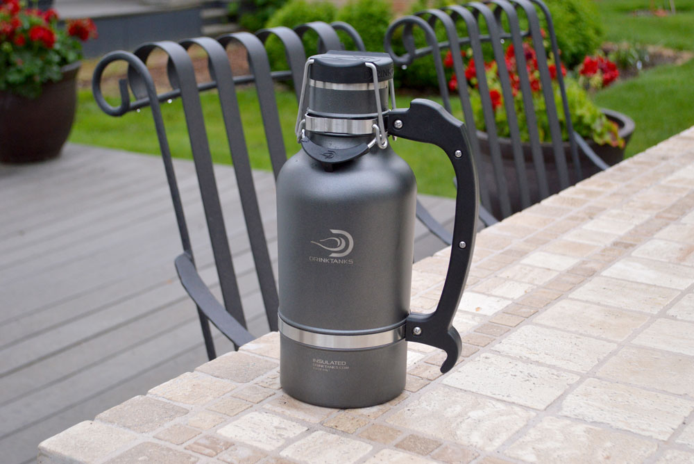 Keep beer fresh with DrinkTanks growlers