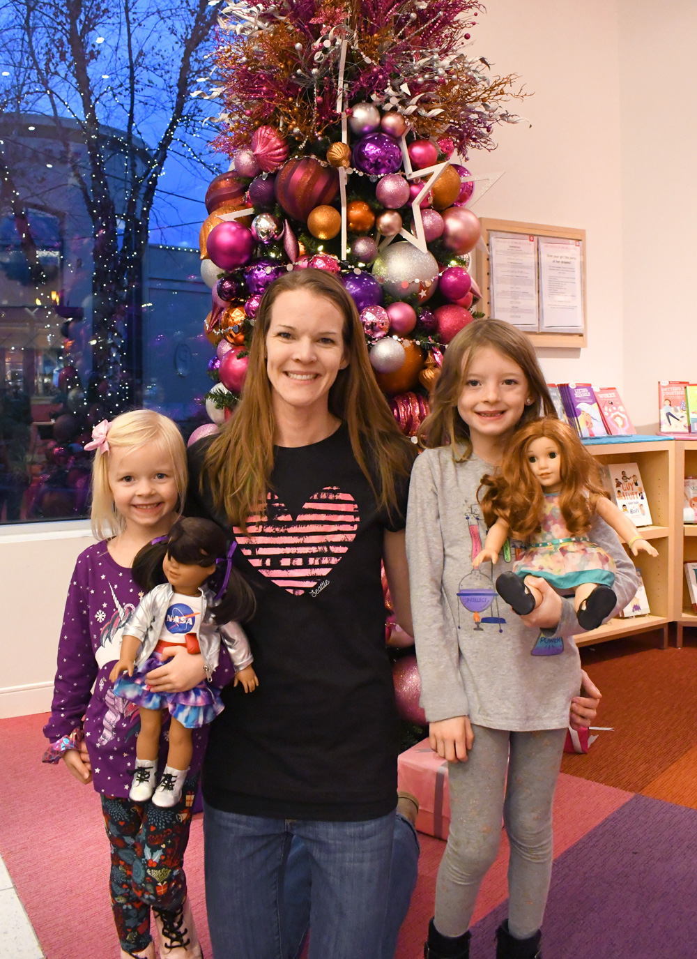 Holiday gift idaeas at the American Girl store