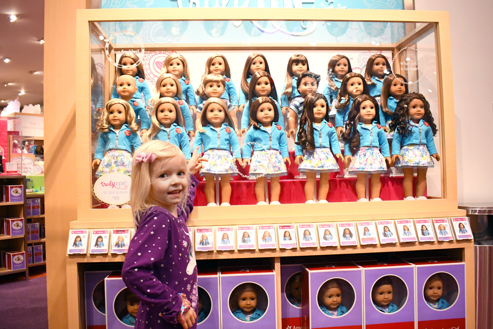 American Girl collection Truly Me dolls