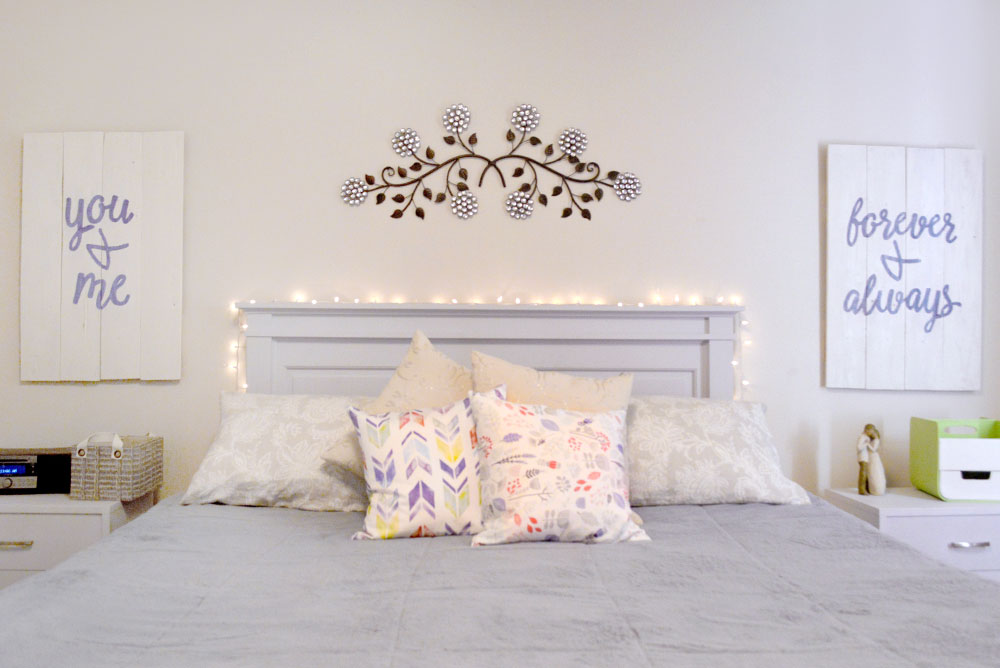 Cute You and Me Forever and Always diy wood wall art signs