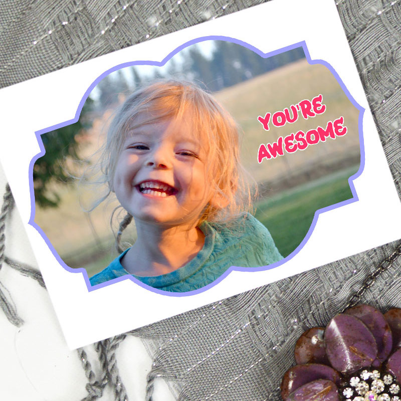 DIY Kids Photo Valentines + Printables