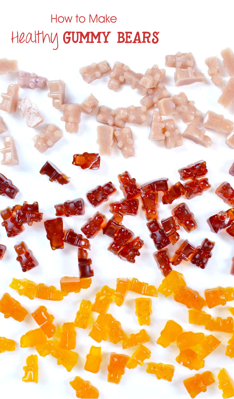 How to make healthy gummy bears recipe and instructions