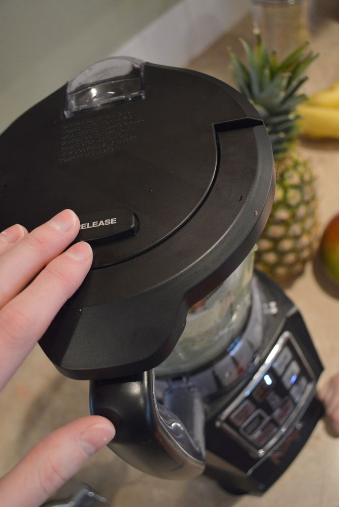Nutri Ninja blender safety release top