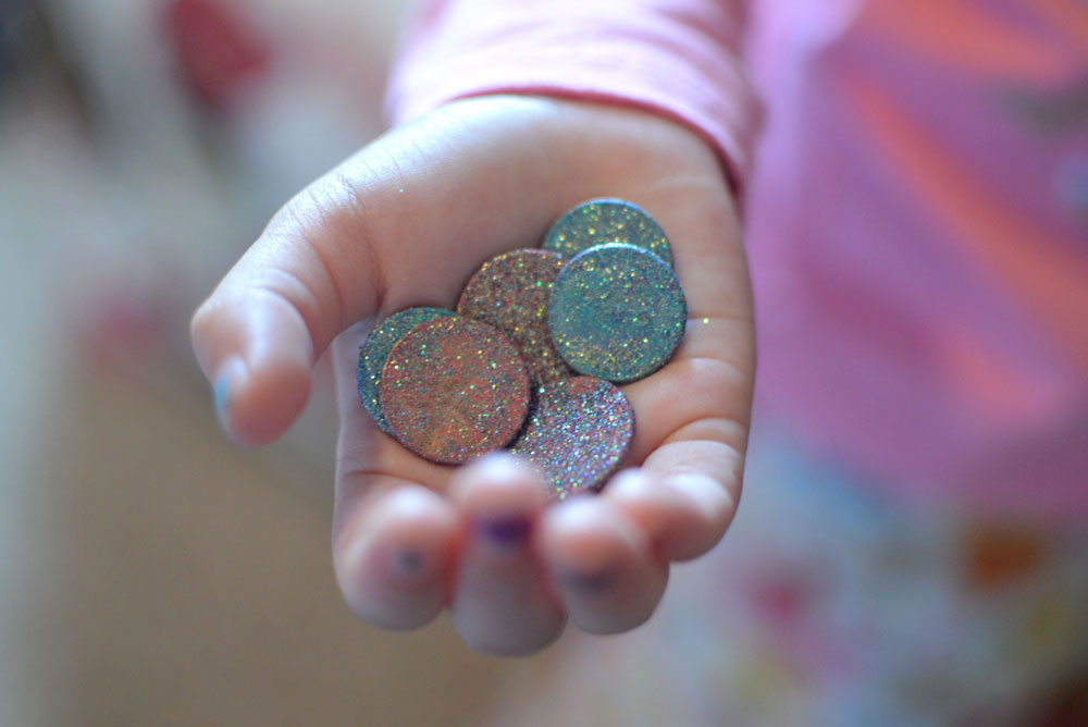 diy tooth fairy coins and ideas