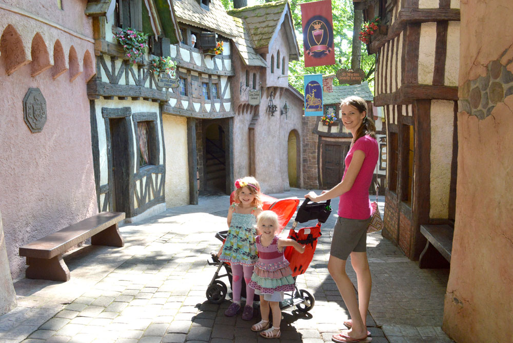 Enchanted Forest village in Oregon