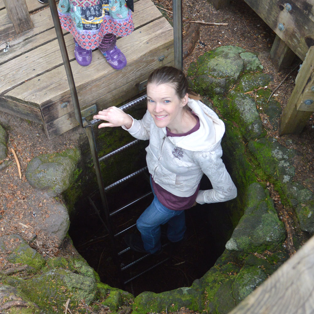 Mount St. Helens Ape Cave & Lava Tubes Family Visit