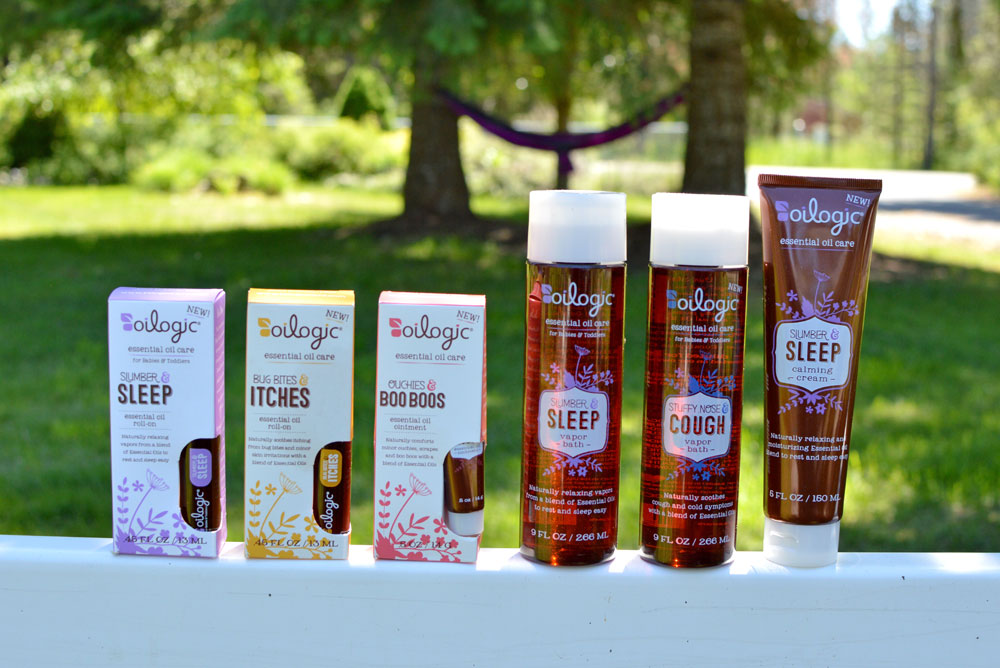 Oilogic essential oils skincare for kids