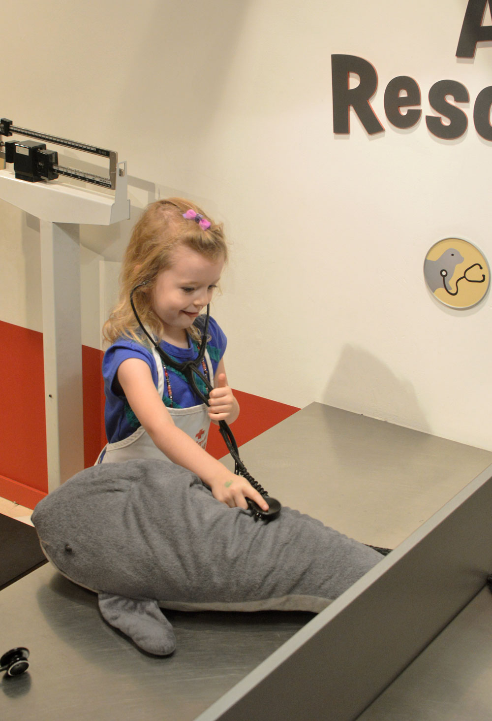 Vancouver Aquarium kids animal rescue center play section
