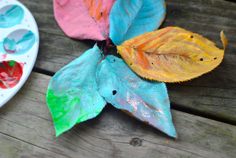 fall paint project for kids
