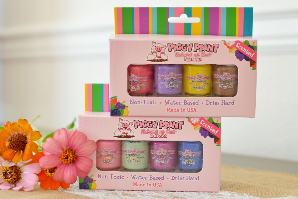 Piggy Paint natural as mud scented nail polish