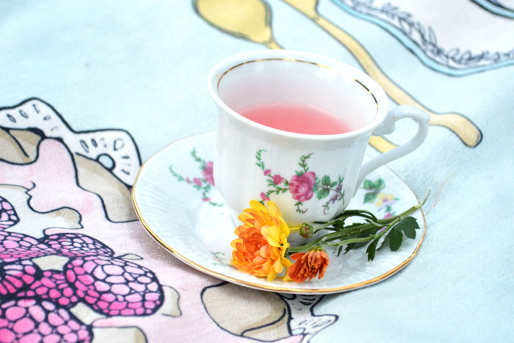 Tinseltot tea party play mat for kids