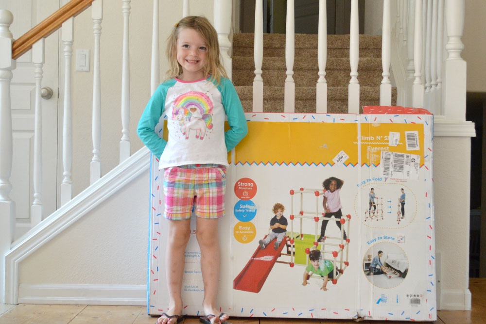 Lil' Monkey Climb N Slide indoor kids activity