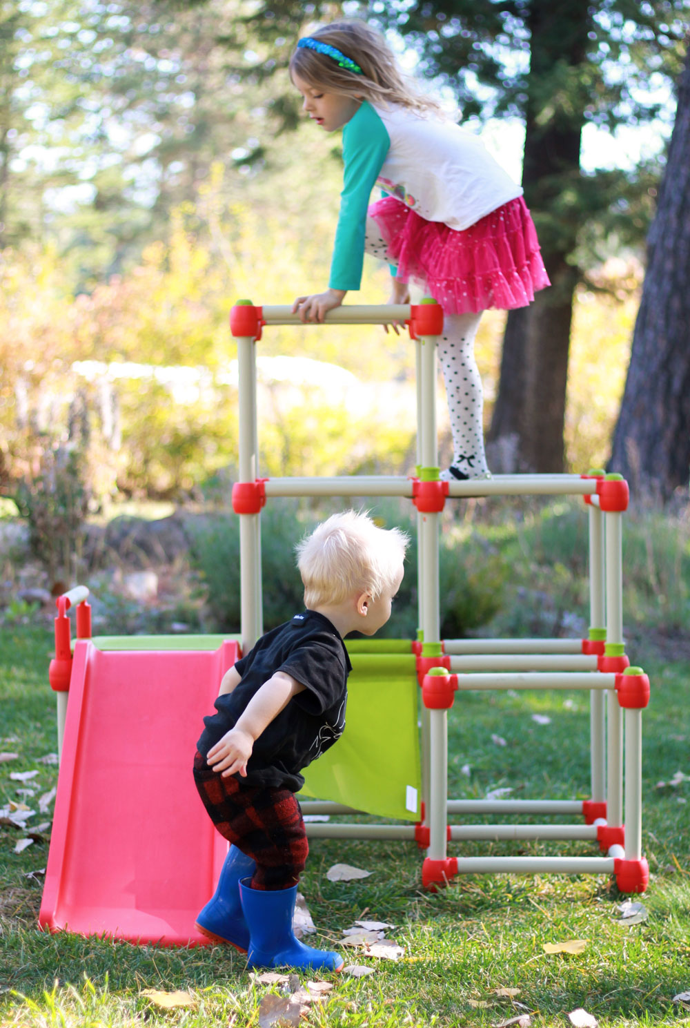 Lil' Monkey Climb N Slide jungle gym indoor kids activity