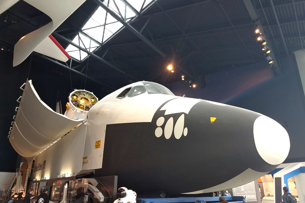 Seattle Museum of Flight Space Shuttle - Pacific Northwest family trip
