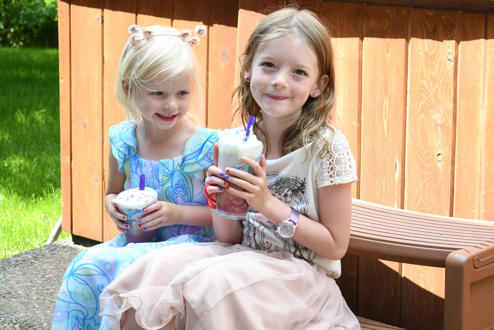 Sneak Healthy Veggies into a Berry and Banana Unicorn Smoothie