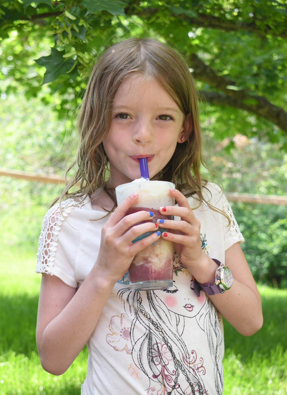 How to make a Unicorn Smoothie