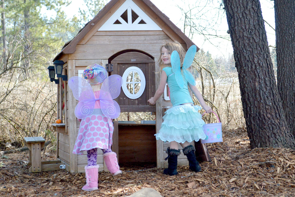 Easter egg hunt spring kids activity