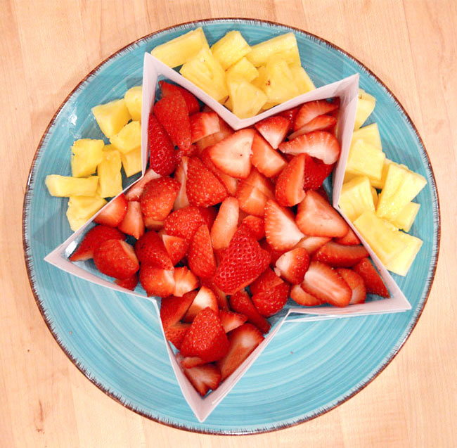 Create a DIY Star Shaped Fruit Platter