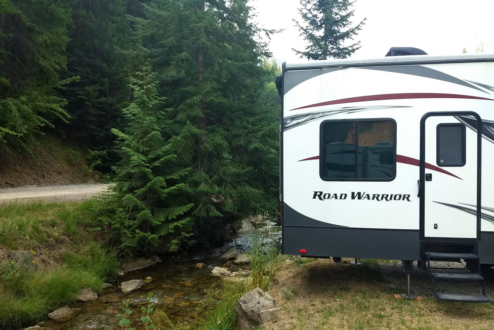 Find a Pretty Camping Spot in Wallace Idaho