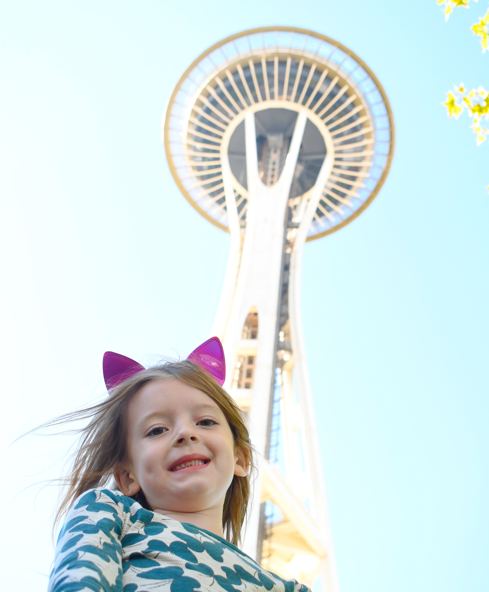 Seattle City Center family visit - Space Needle