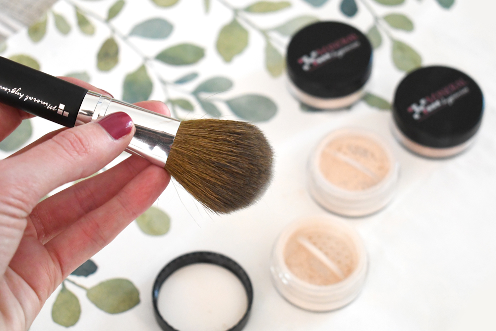 Mineral Hygienics natural finishing powder and foundation