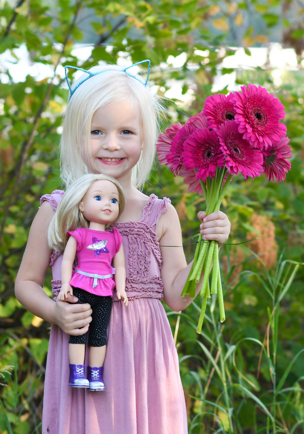 American Girl WellieWishers Camille 14 inch doll
