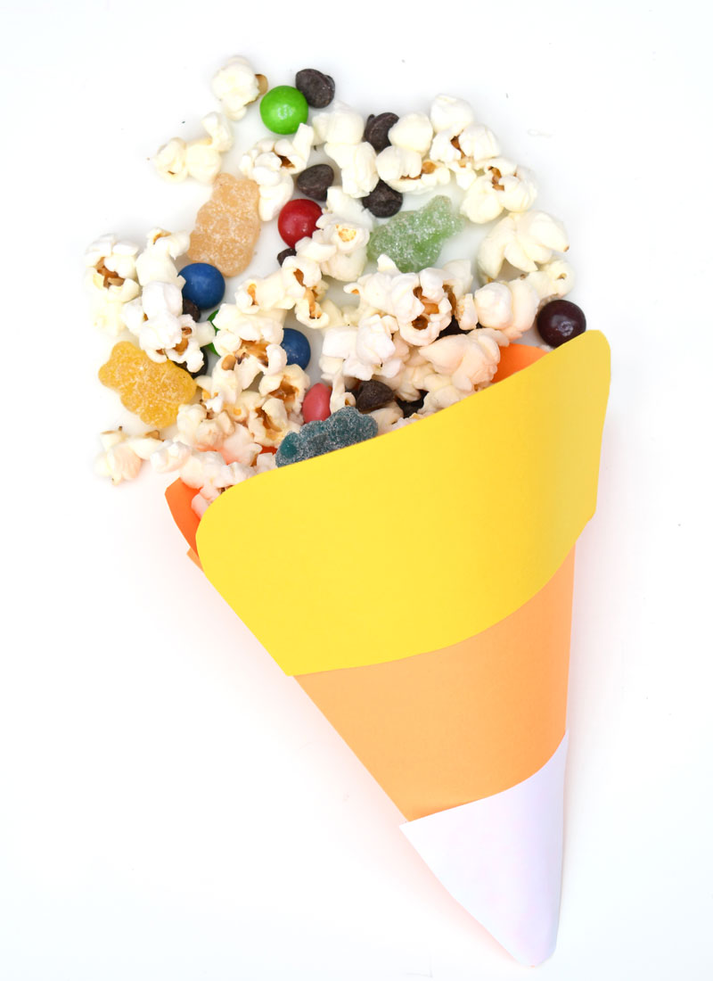 Easy DIY Candy Corn Treat Cups