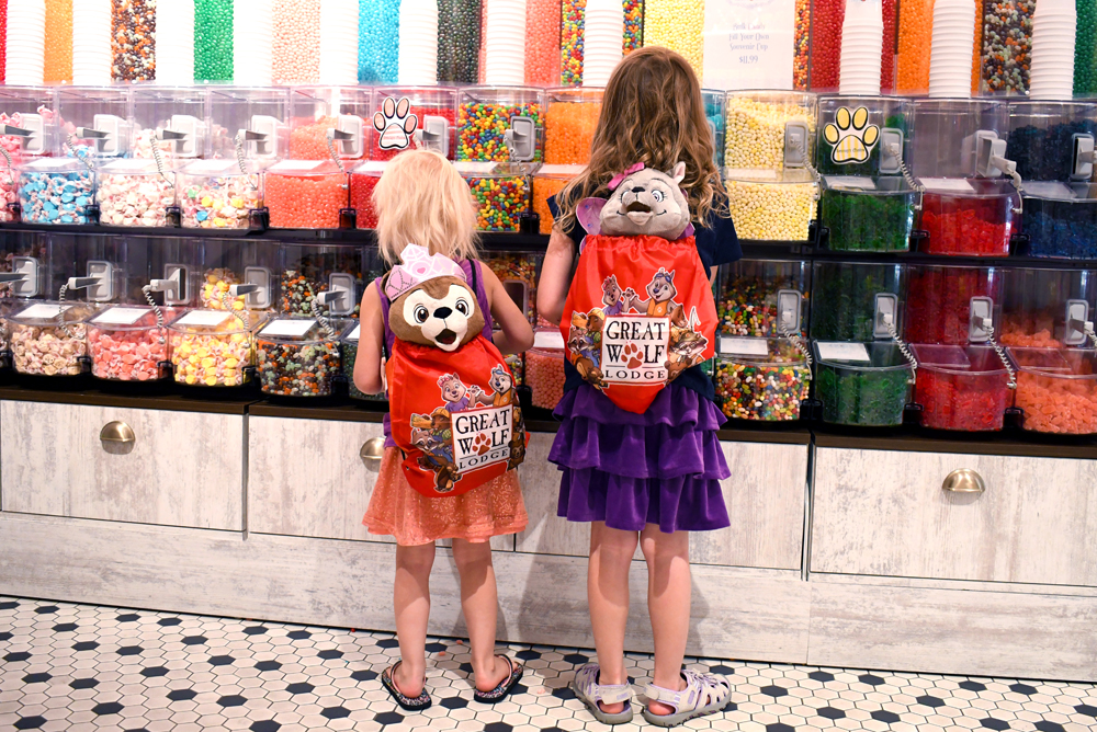 Great Wolf Lodge Grand Mound Candy Store