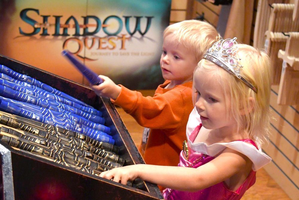MagiQuest adventure scavenger hunt Great Wolf Lodge Grand Mound