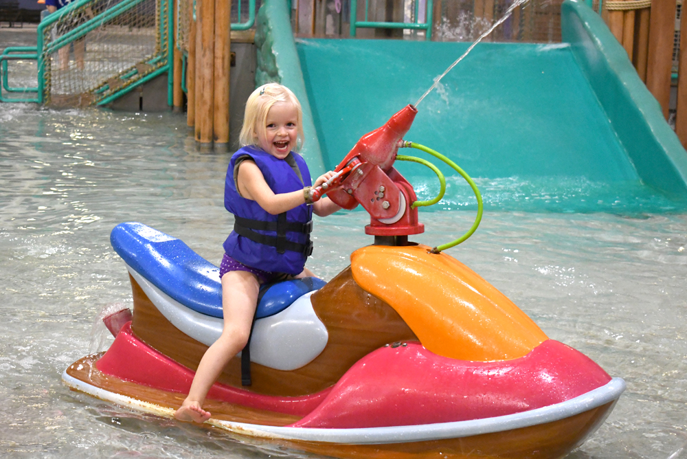 Great Wolf Lodge kids splash pad