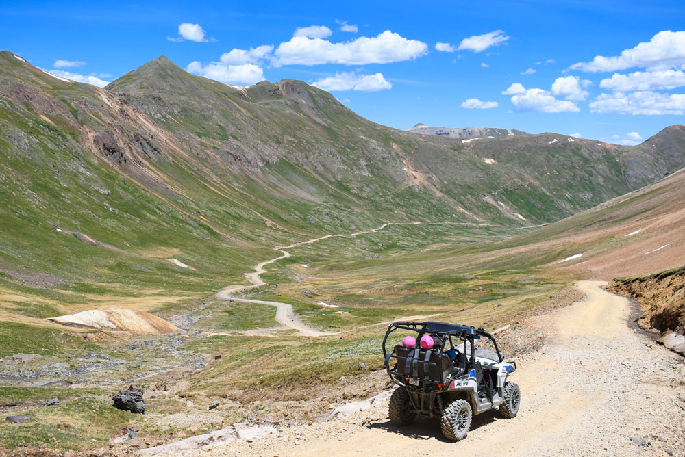 riding with kids in the Colorado San Juan Mountains.
