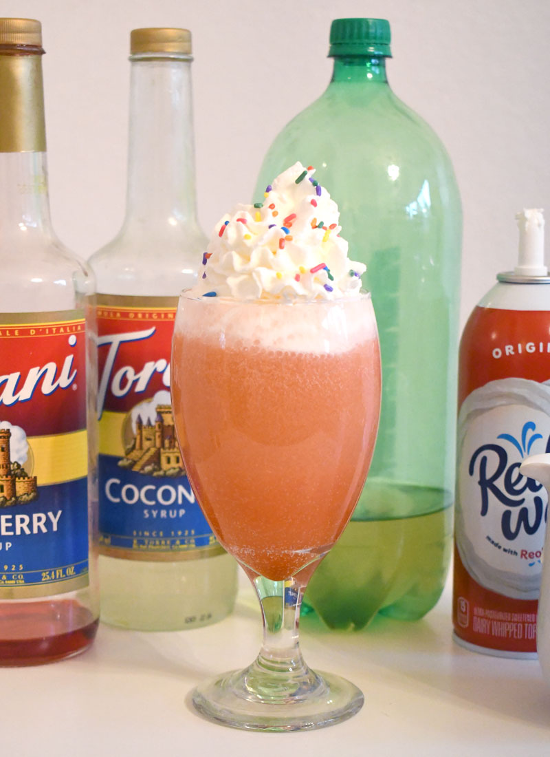 how to make Italian sodas with ginger ale