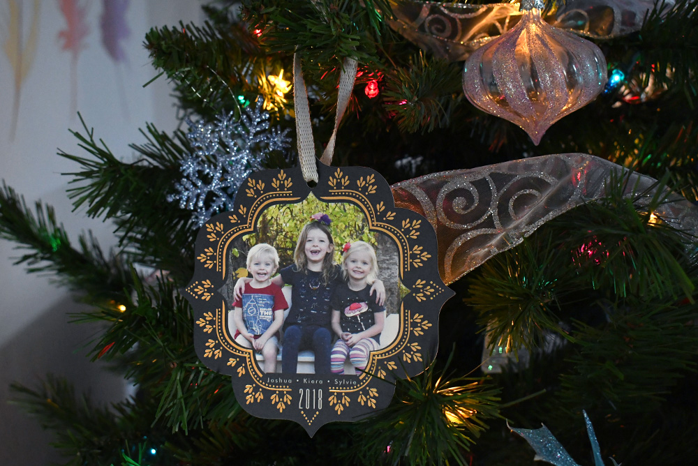 Minted Holiday Ornament Cards