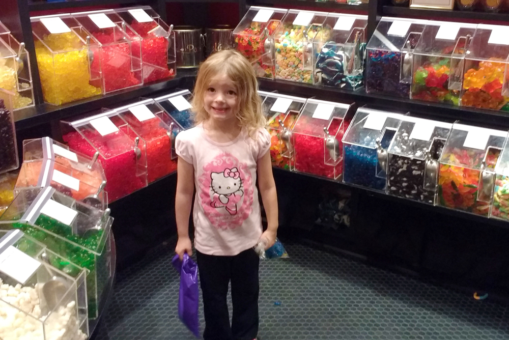 Lolli and Pops candy store visit Alderwood Mall in Seattle