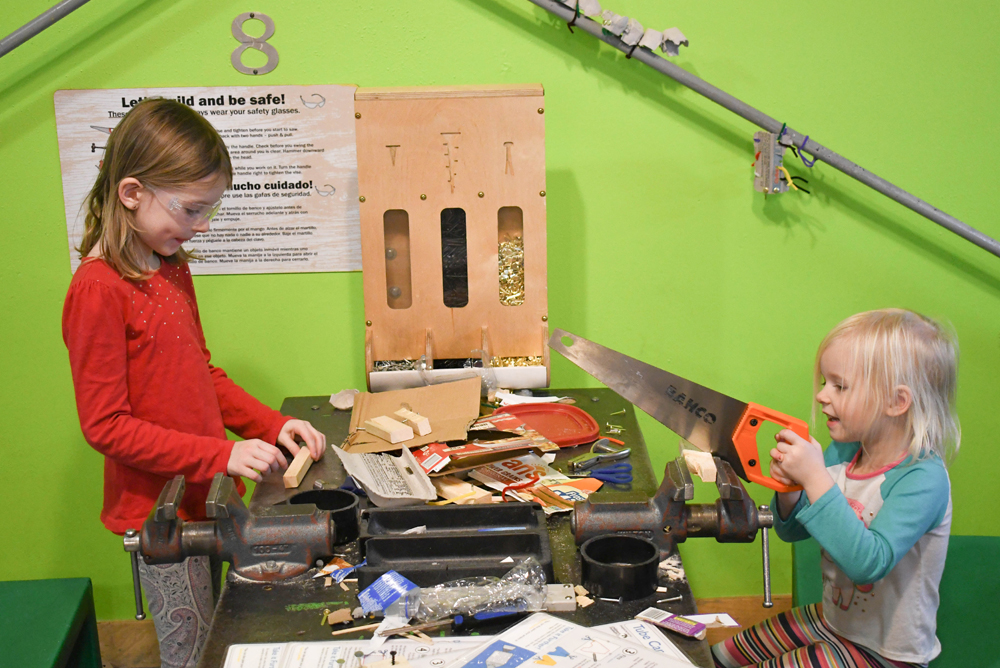 Recycling creations Children's Museum of Denver