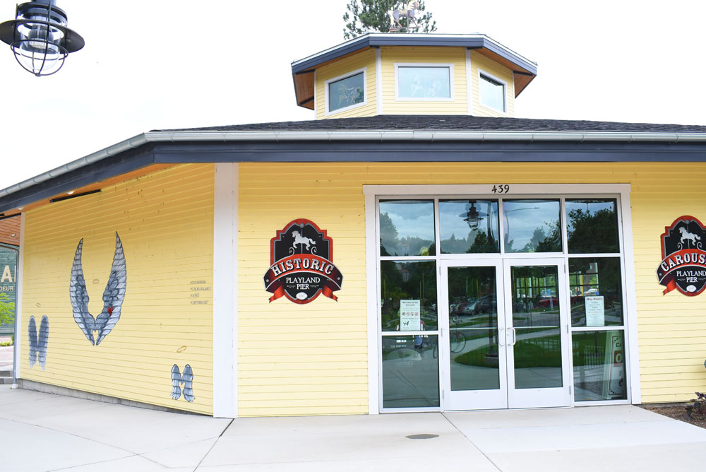 Historic Coeur d'Alene Carousel family activities with kids