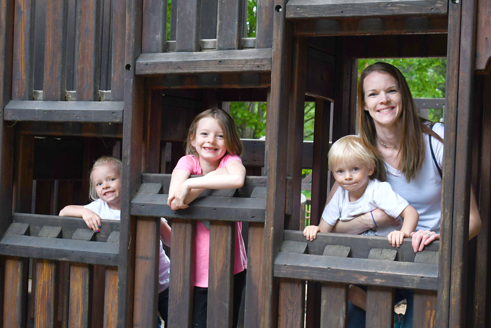 Things to do in Coeur d’Alene Fort Sherman Wooden Playground