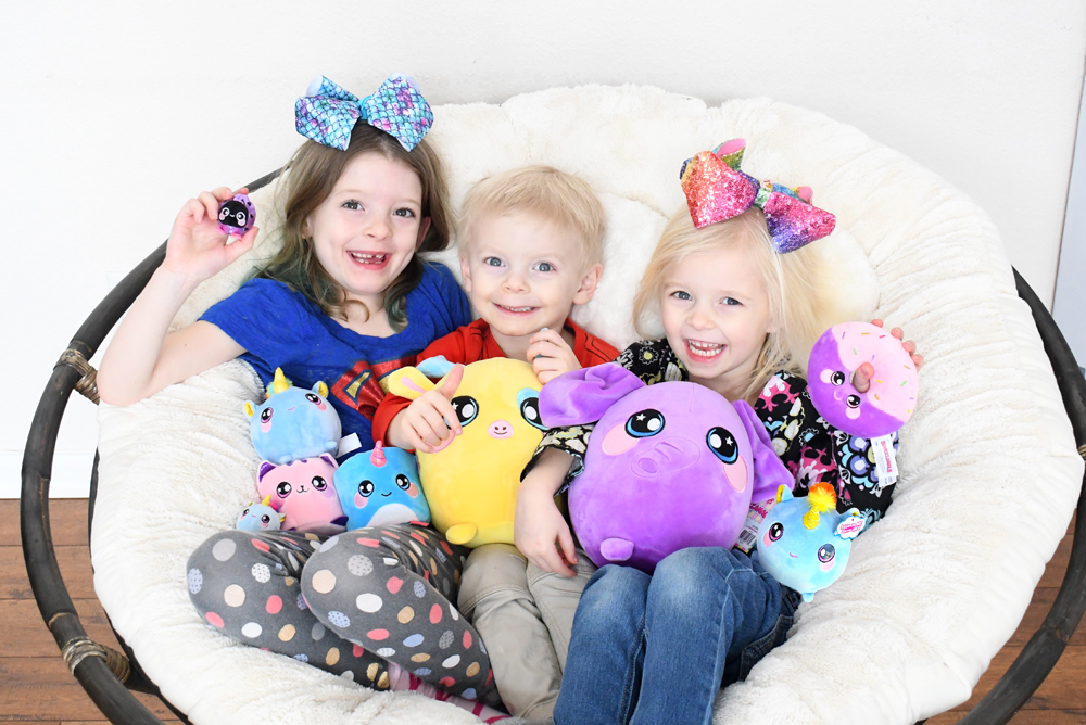 Squeezamals collectible plush pals kids gift ideas