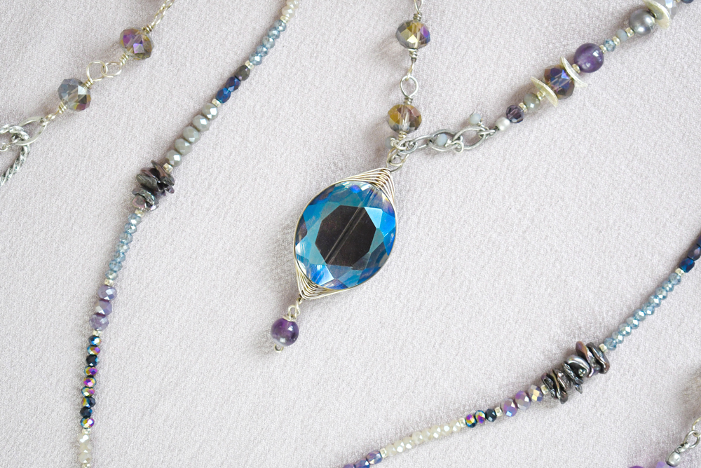 Anne Vaughan handcrafted jewelry pendant necklace