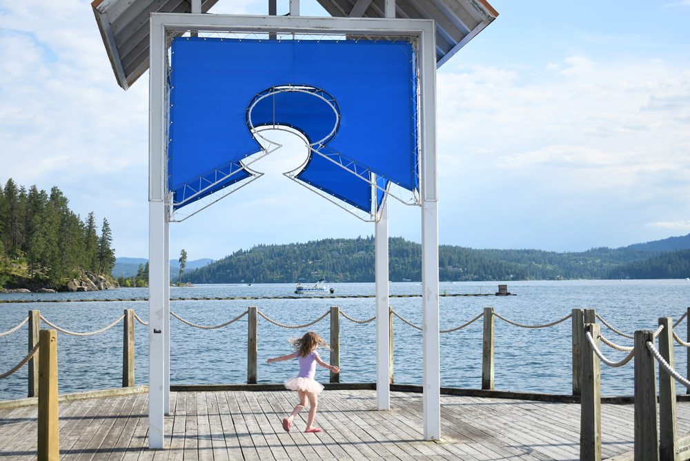 Lake Coeur D'Alene Boardwalk Marina