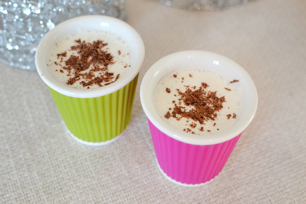 Steamed milk coffee drinks Ninja Coffee Bar System