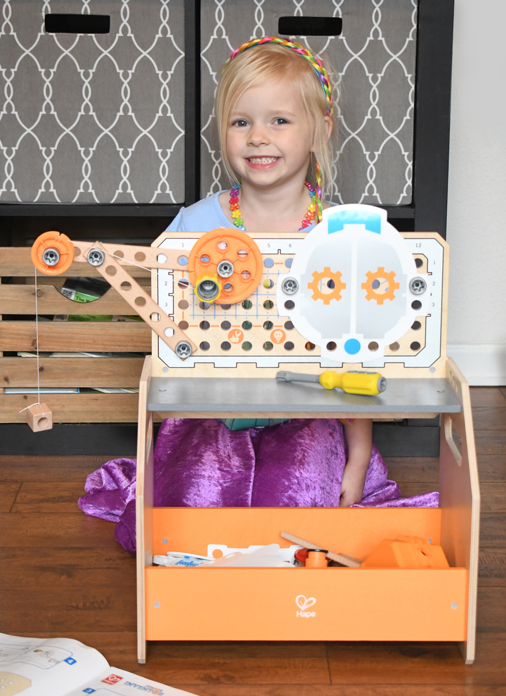 Hape Toys Discovery Workbench kids activity