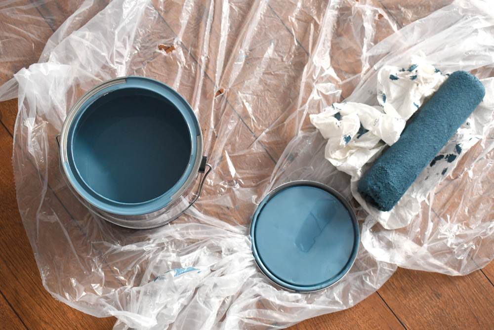 How to paint an accent wall painting tips