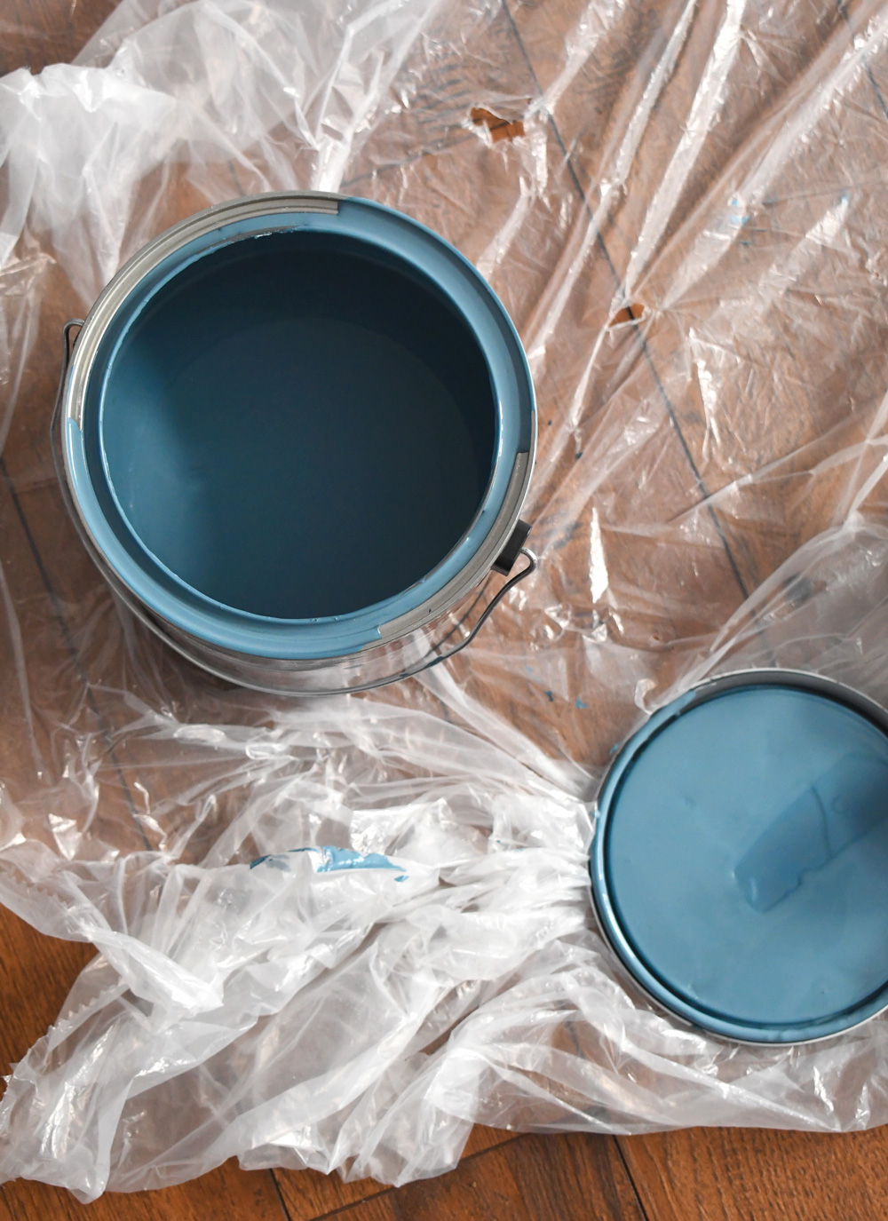 blue living room paint color