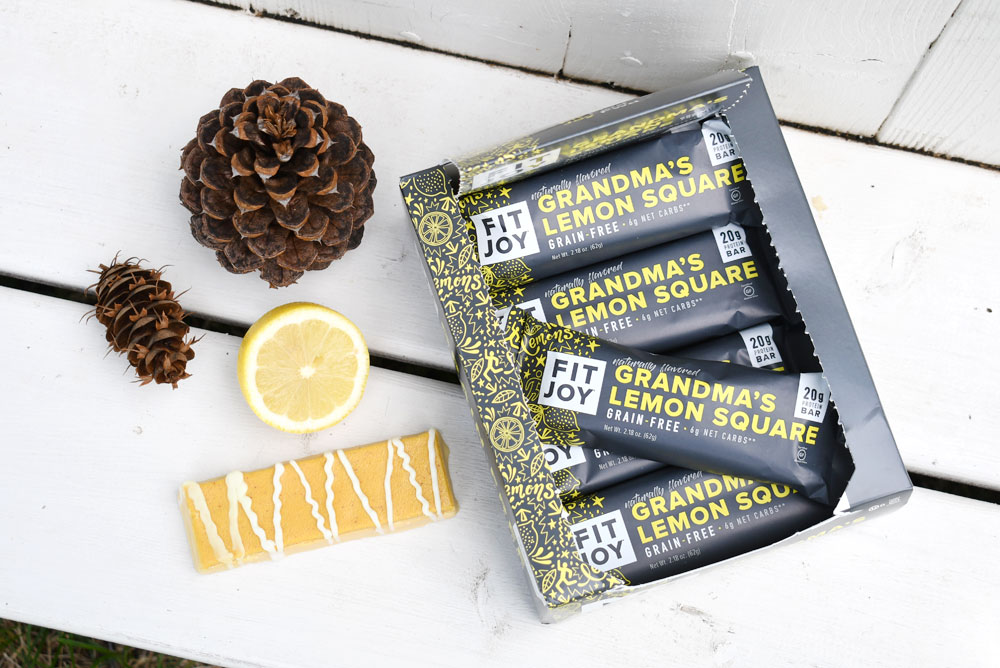 FitJoy Grandma’s Lemon Square protein bar review