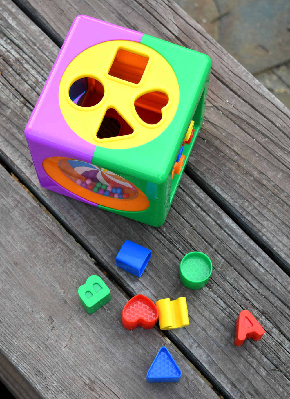 learning journey cube toy baby activities