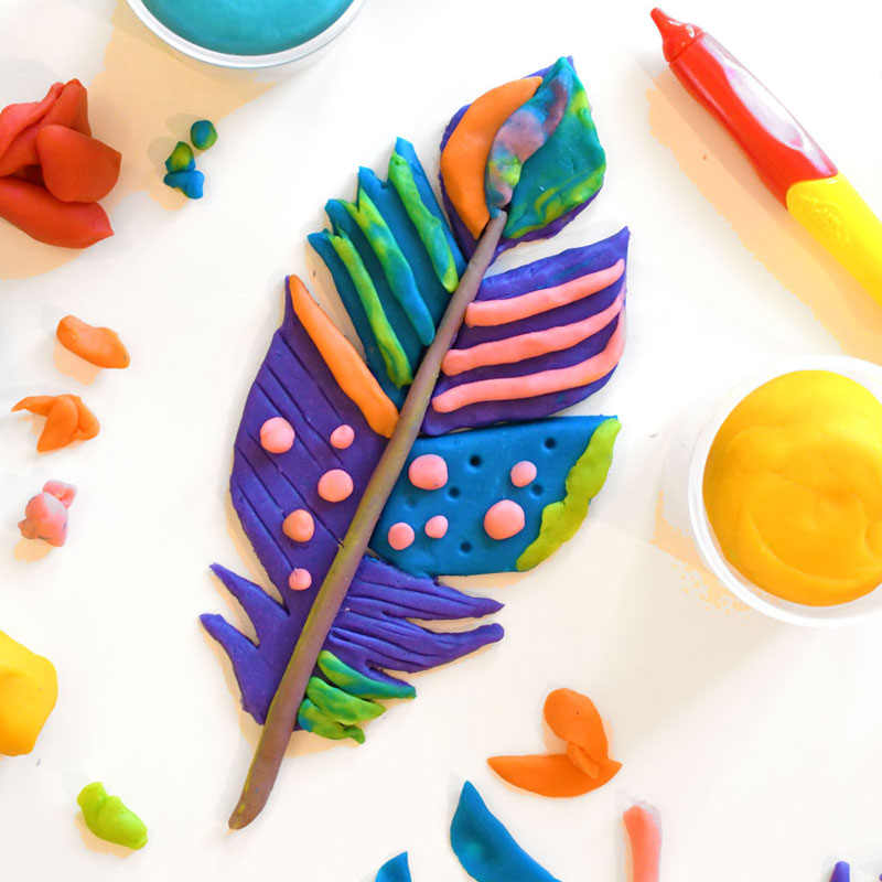 The Best Homemade Playdough | Bright Colors!