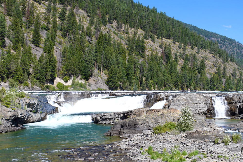 Kootenai Falls easy family hike